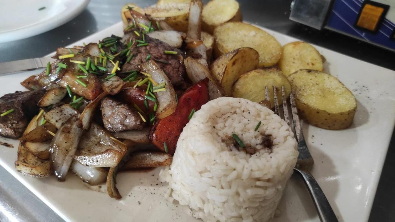 Hostal Restaurante Bar Cafeteria La Melchora Posadas Eksteriør bilde
